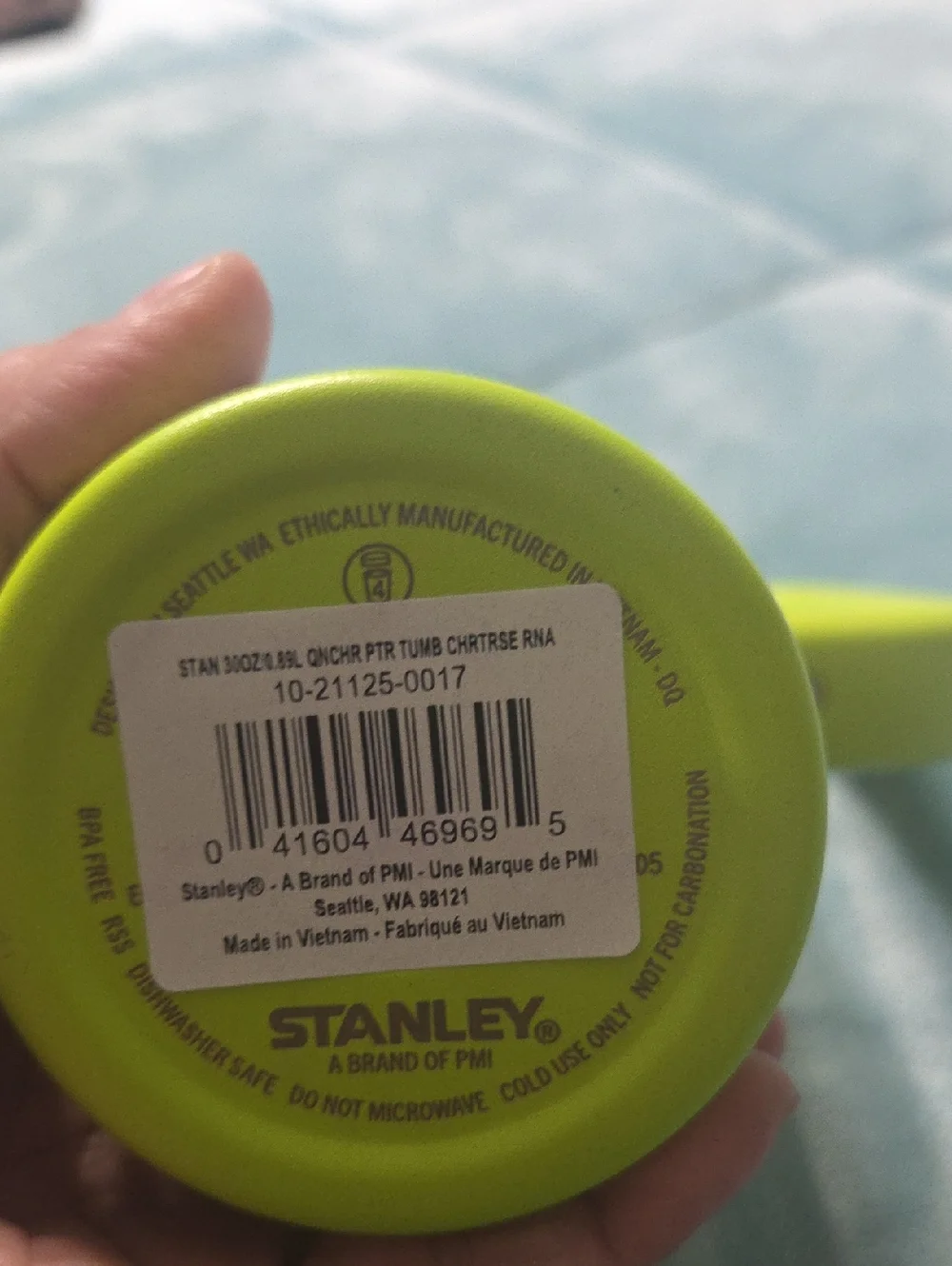 Stanley Quencher ProTour Tumbler - Lime Green 30oz